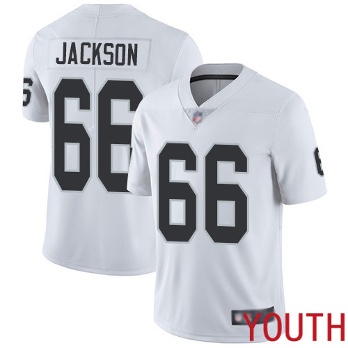 Oakland Raiders Limited White Youth Gabe Jackson Road Jersey NFL Football 66 Vapor Untouchable Jersey
